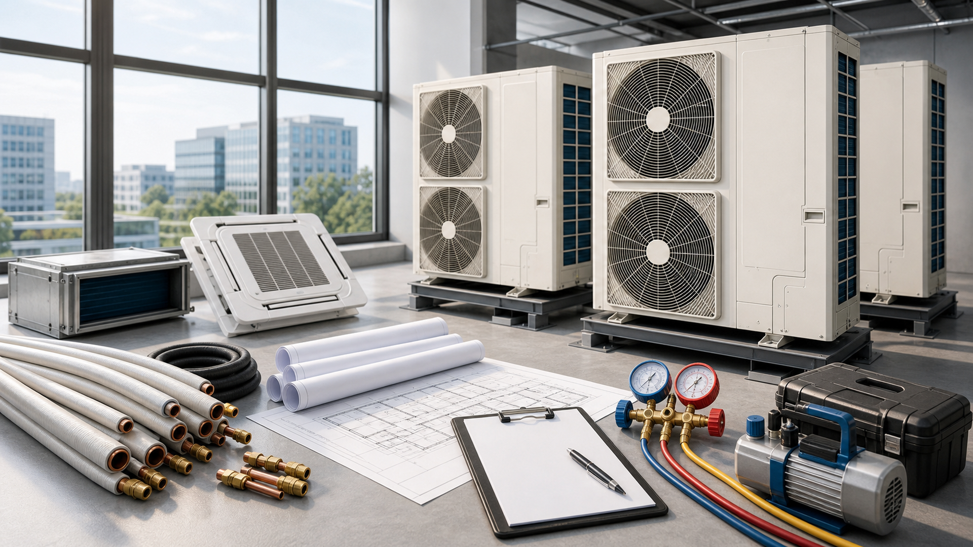 VRF Proje Kurulum Servis Döngüsü